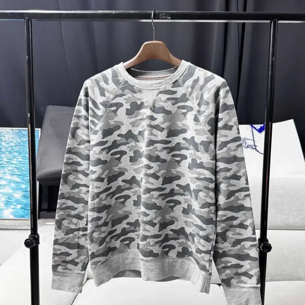 [BUNJANG] Brooks Brothers Camo Sweatshirt / 남자 B&B(브룩스브라더스) 카모 맨투맨