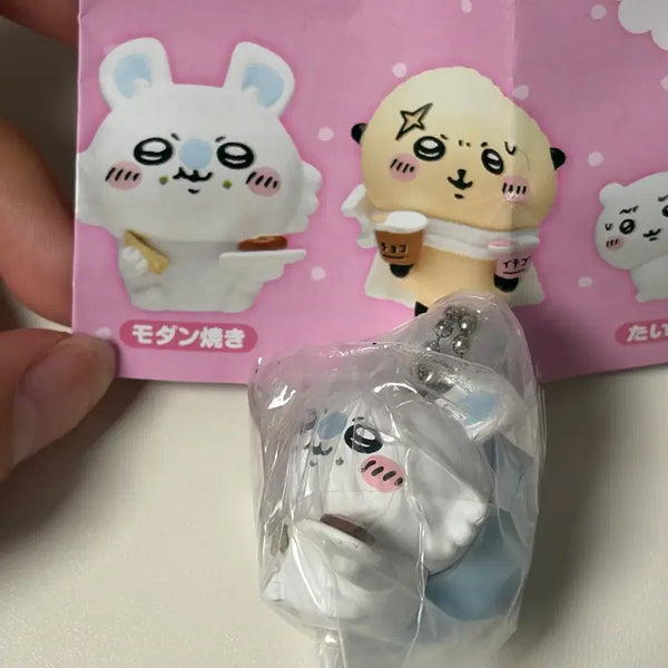 [BUNJANG] Chimera Land Tabemono Momonga Keyring Charm / 먼작귀 타베모노 치이카와, 모몽가 키링 가챠