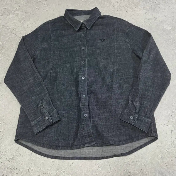 [BUNJANG] True Religion Denim Shirt Dark Indigo / TRUERELIGION 데님 셔츠/110