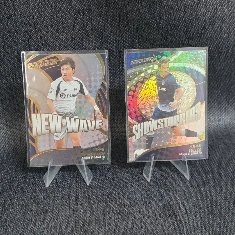 [BUNJANG] 2026 K League Panini Revolution Seoul E-Land FC Cards - An Ju-wan & Euller - Bundle Set / 2026 K리그 파니니 레볼루션 서울 이랜드 카드 2장 일괄