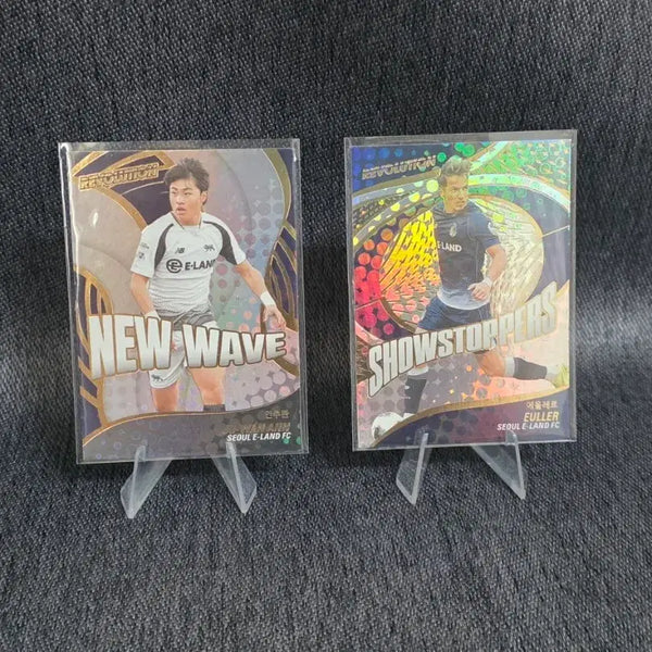 [BUNJANG] 2026 K League Panini Revolution Seoul E-Land FC Cards - An Ju-wan & Euller - Bundle Set / 2026 K리그 파니니 레볼루션 서울 이랜드 카드 2장 일괄