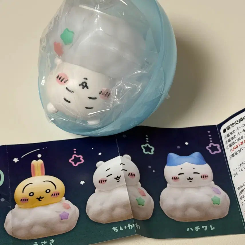 [BUNJANG] Chiikawa Cloud Light Gacha / 치이카와 구름 조명 가챠