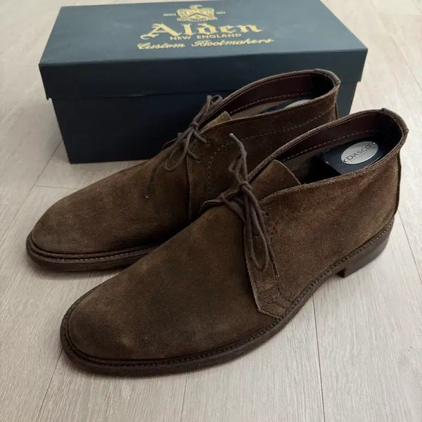 [BUNJANG] Alden Unlined Suede Chukka Boots 1492 Size 9.5D / ALDEN 언라인드 스웨이드 차카부츠 1492 9.5d