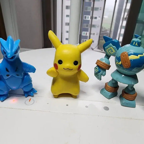 [BUNJANG] Pokemon 3-Figure Set / 포켓몬 피규어 3종 세트