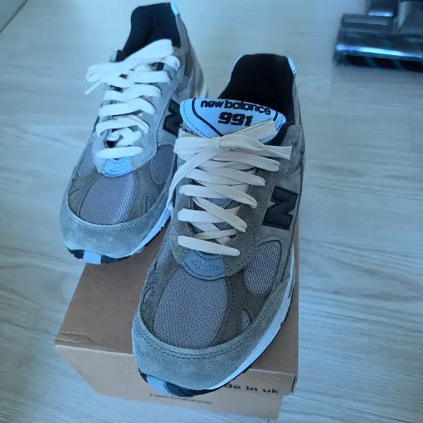 [BUNJANG] New Balance x JJJJound 991 Made in UK Grey 255 / 뉴발란스 x JJJ자운드 991 메이드 인 UK 그레이 255