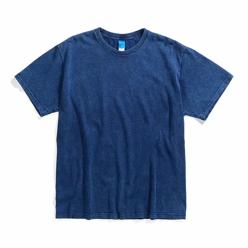 [BUNJANG] Goodon Pigment Dyed Tee Indigo XL / 굿온 피그번트 다잉 티 인디고 XL