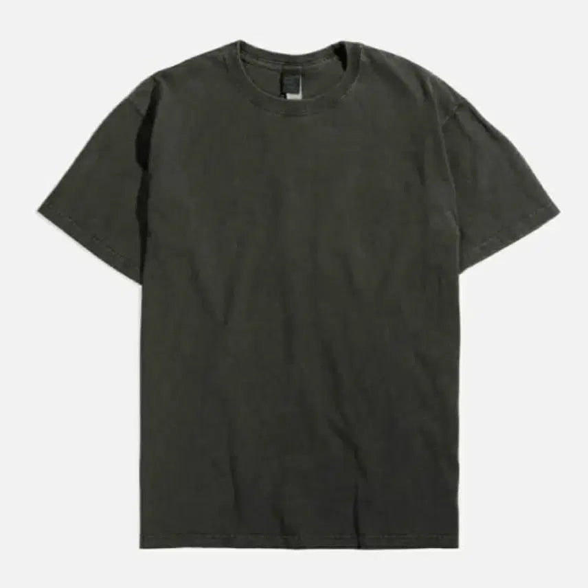 [BUNJANG] Good On Pigment Dye Short Sleeve T-Shirt Black L / 굿온 피그먼트 다잉 반팔 티셔츠 블랙 L