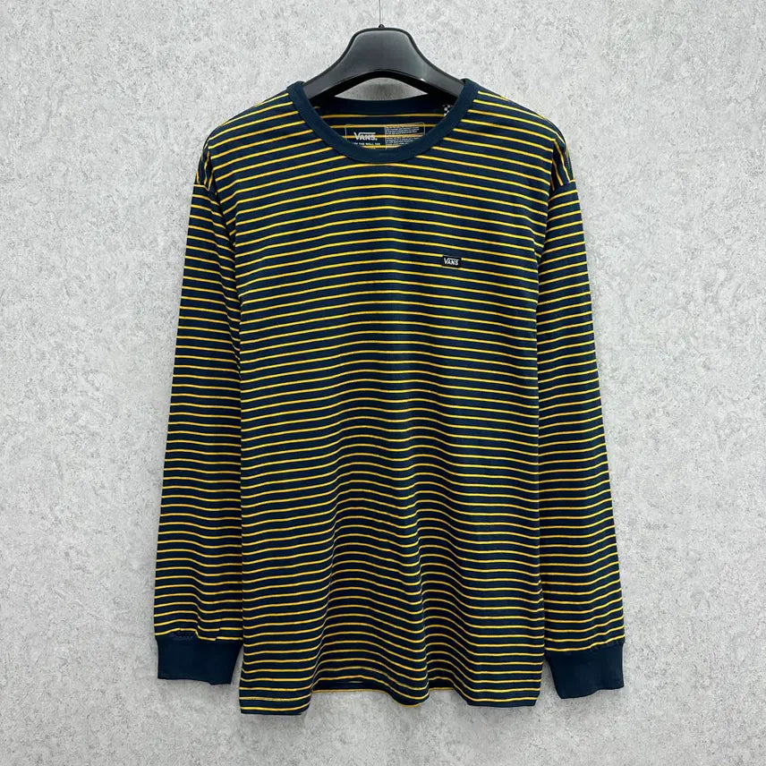 [BUNJANG] Vans Men's Long Sleeve T-Shirt Size L / 100 반스 남자 롱슬리브 긴팔 티셔츠