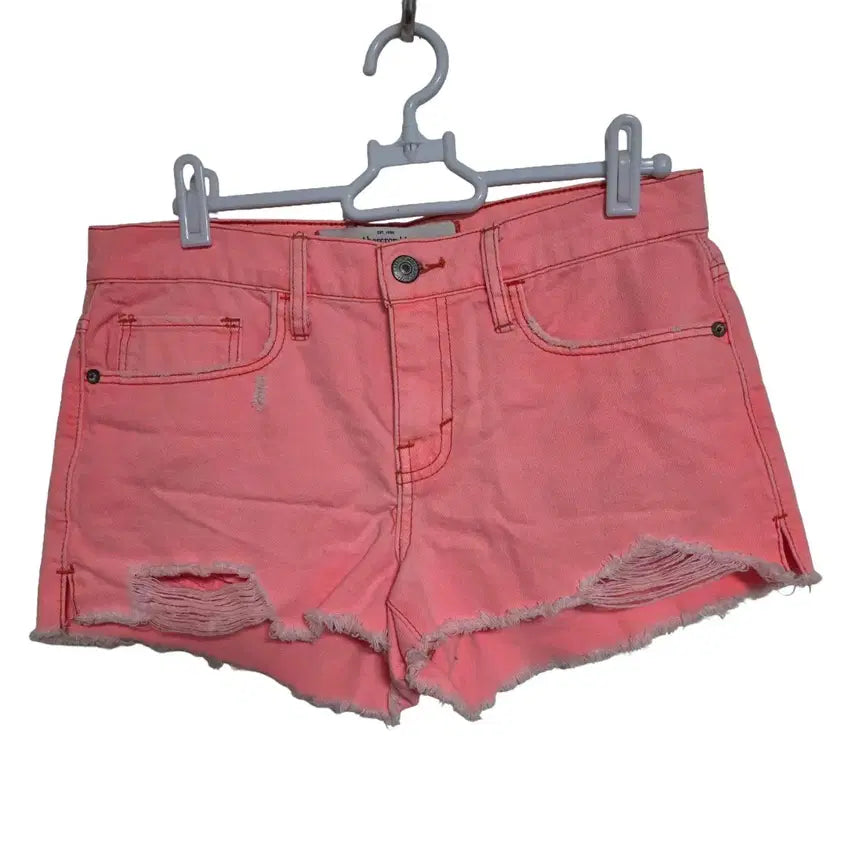 [BUNJANG] Abercrombie Hot Pink Denim Hot Pants (Size 26) / 아베크롬비 핫핑크 데님 핫팬츠 (26)