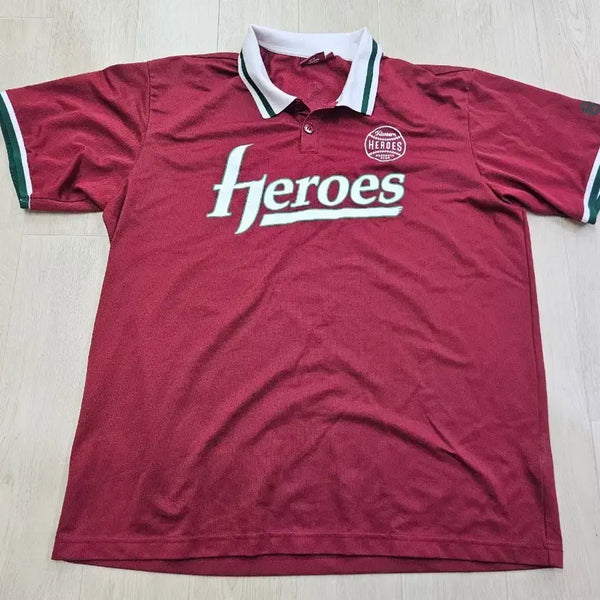 [BUNJANG] Kiwoom Heroes Summer Short-Sleeve Uniform / 키움 하계 반팔