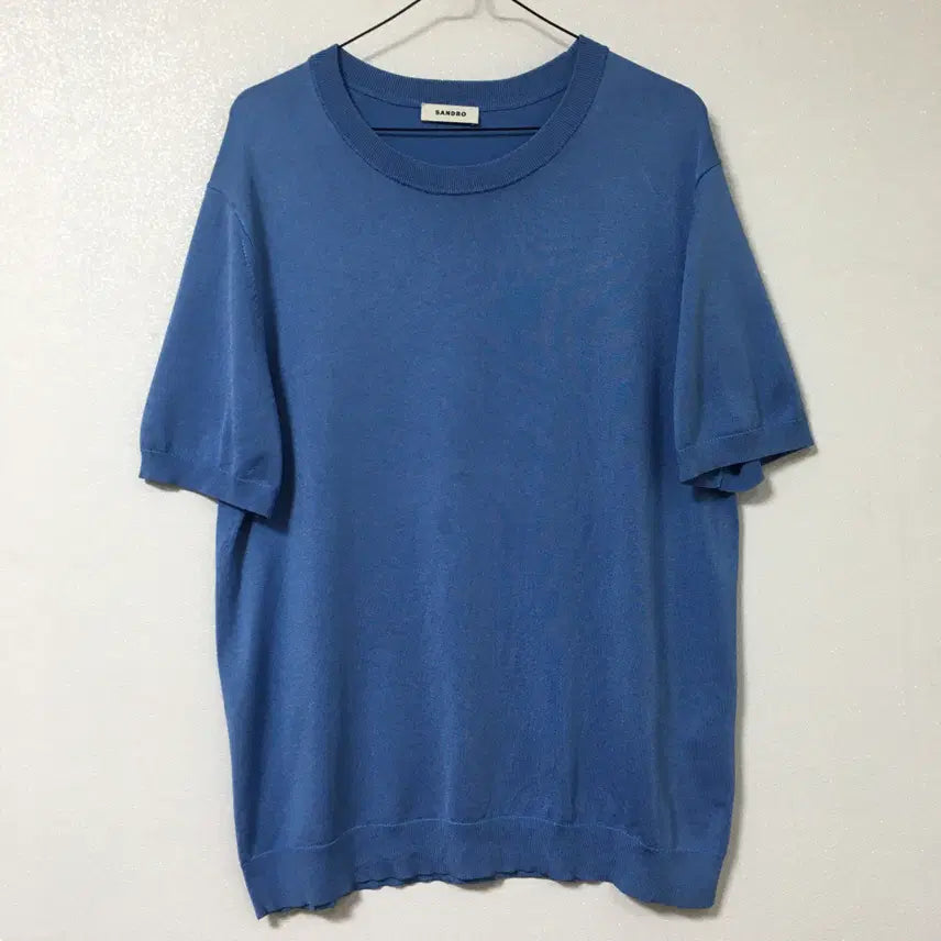 [BUNJANG] Sandro Homme Short Sleeve Knit L / SANDRO 산드로 옴므 반팔 니트 L