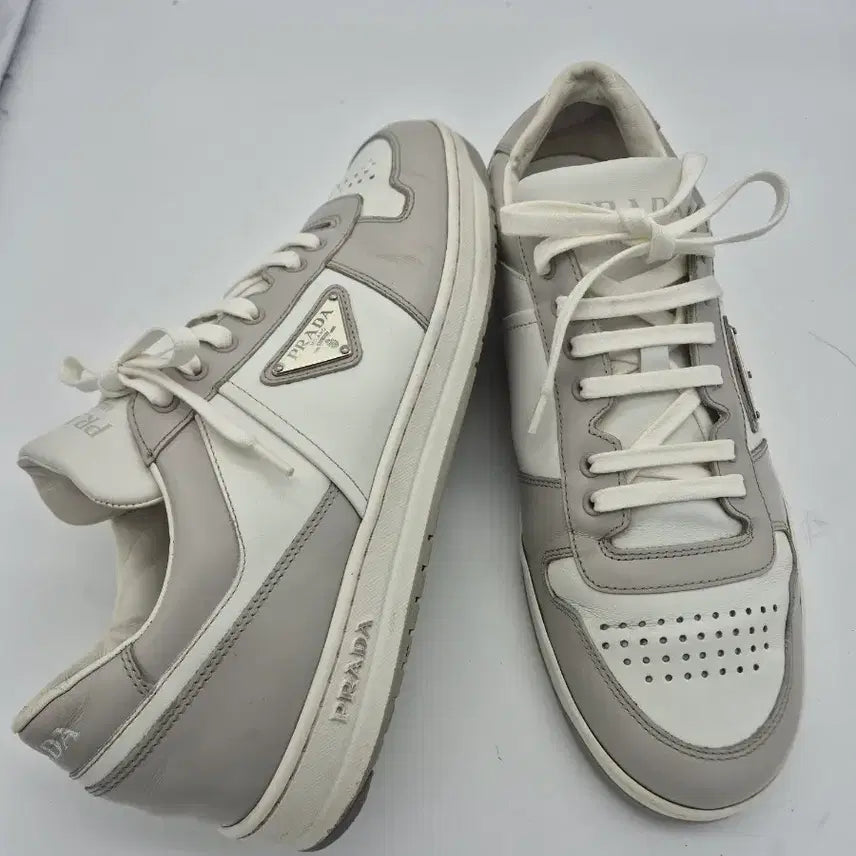 [BUNJANG] Prada Sneakers Grey/White / 프라다 스니커즈 그레이/화이트