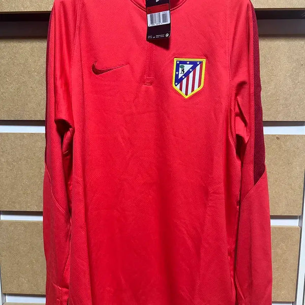 [BUNJANG] Atletico Madrid Half Zip Pullover Size L / AT마드리드 하프 집업
