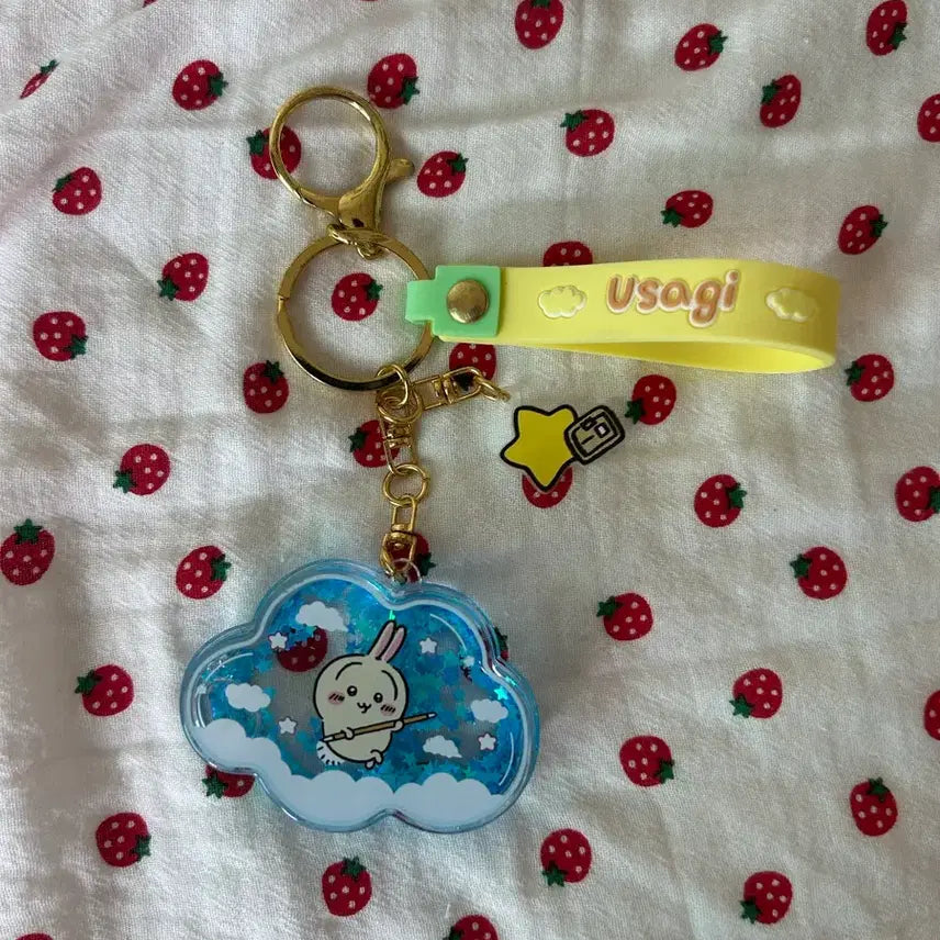 [BUNJANG] Usagi Water Keychain / 우사기 워터 키링