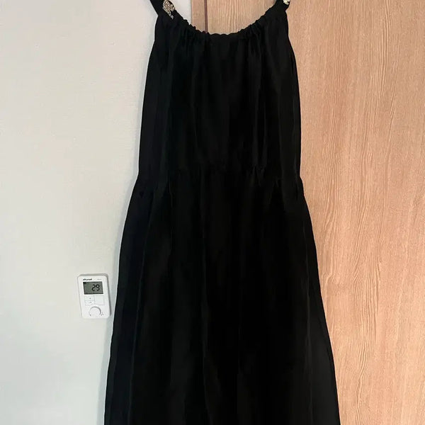 [BUNJANG] Lanvin Black Jewel Strap Long Dress / 랑방 원피스