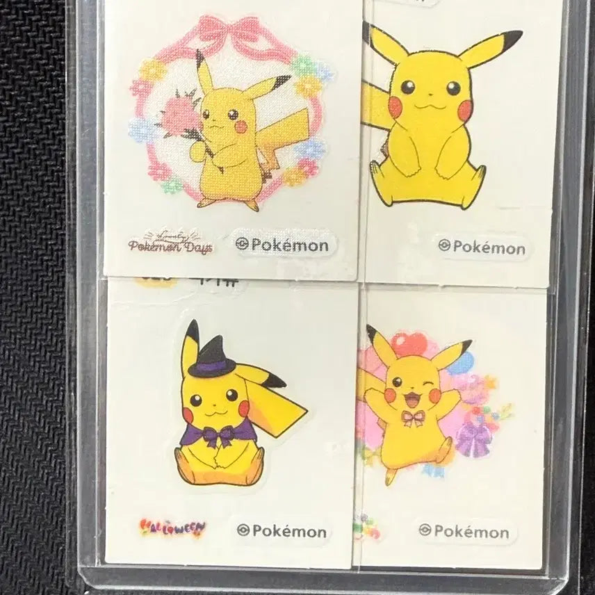 [BUNJANG] Pokemon Pikachu Ppijippijissal Sticker / 포켓몬스터 - 피카츄 띠부띠부씰