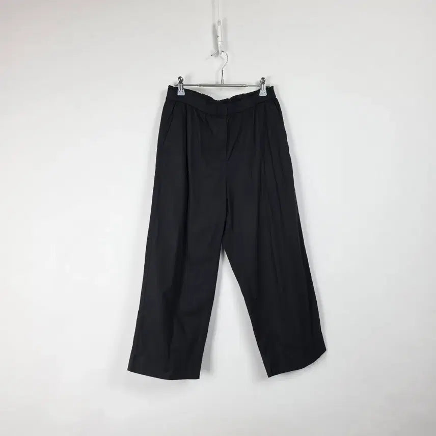 [BUNJANG] TOPTEN Banding Span 9-Length Pants Black Women's / 탑텐 밴딩 스판 9부 팬츠 블랙 여 30-32인치 260820