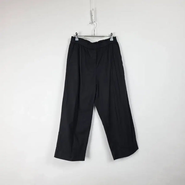 [BUNJANG] TOPTEN Banding Span 9-Length Pants Black Women's / 탑텐 밴딩 스판 9부 팬츠 블랙 여 30-32인치 260820