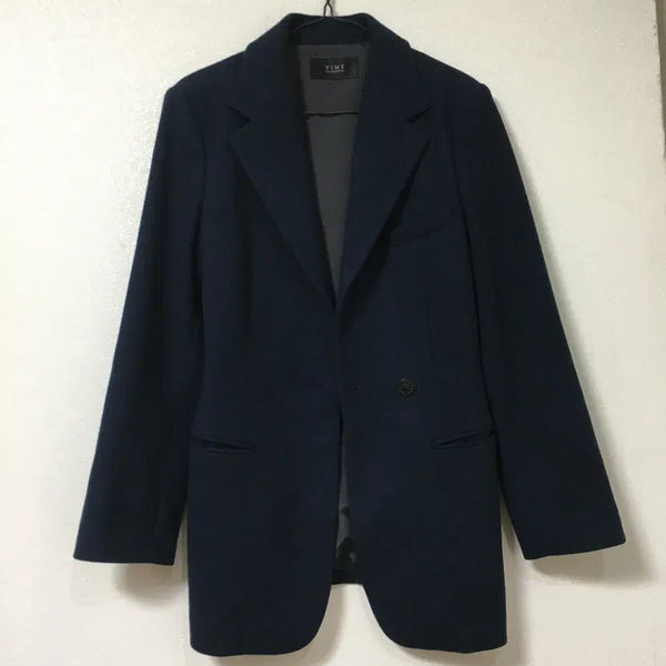 [BUNJANG] TIME Cashmere Wool Blazer Jacket / TIME 타임 캐시미어 울 블레이저 자켓 55