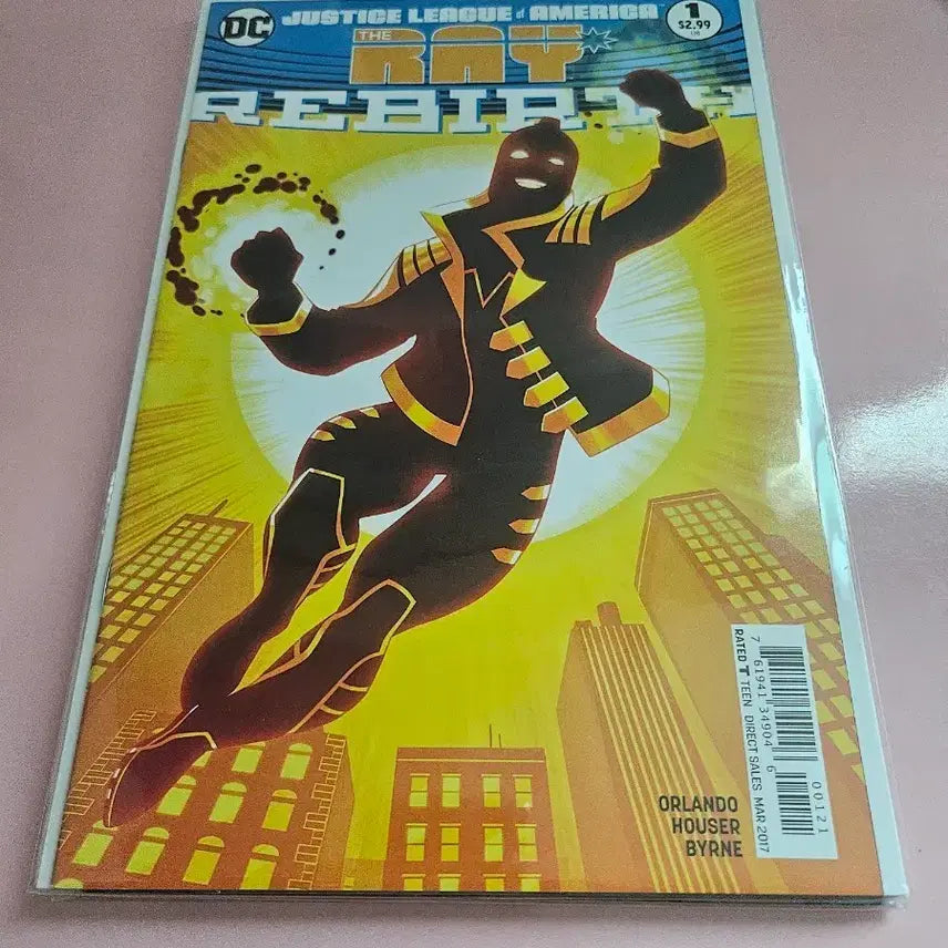 [BUNJANG] DC Comics Justice League of America: The Ray - Rebirth #1 (2017) / R / 2017 / Justice League of America: The Ray - Rebirth #1