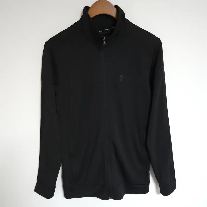 [BUNJANG] Under Armour Black Training Zip-Up Jacket (Size L) / H163 언더아머 블랙 트레이닝 집업 자켓