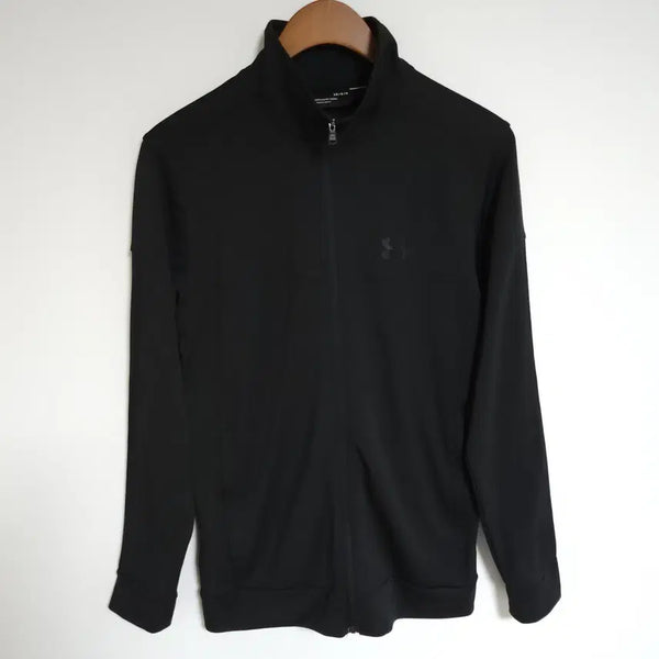 [BUNJANG] Under Armour Black Training Zip-Up Jacket (Size L) / H163 언더아머 블랙 트레이닝 집업 자켓