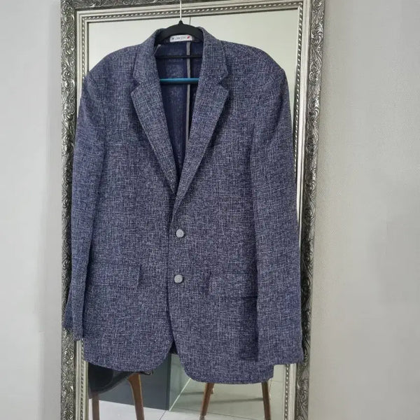 [BUNJANG] LANCETTI Men's Summer Combi Jacket (Size 100) / 란체티(LANCETTI) 남성 여름용 콤비 자켓 (100)
