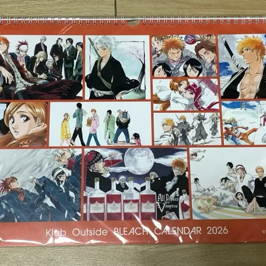 [BUNJANG] Bleach Klub 2026 Calendar / 블리치 쿠보클럽 2026 캘린더