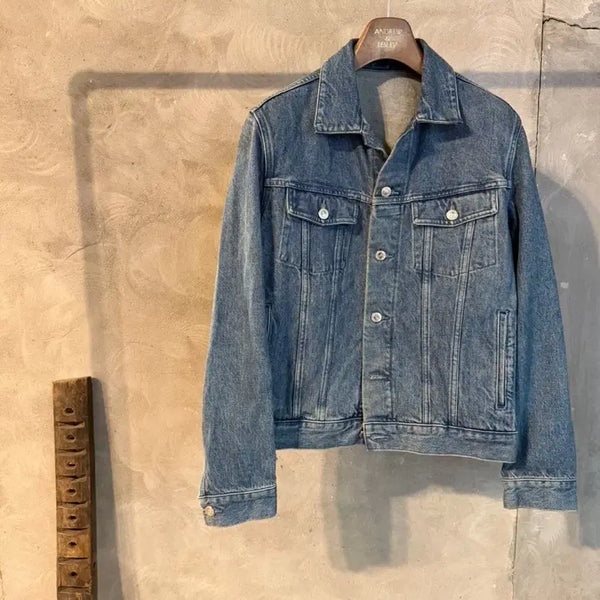 [BUNJANG] A.P.C. Trucker Denim Jacket Women's Size 66-77 / APC 아페쎄 트러커 데님자켓 여성66-77
