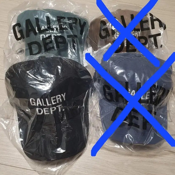 [BUNJANG] Gallery Dept Cotton Twill Ball Cap Hat / (새상품) 갤러리 디파트먼트 볼캡_갤러리댑 모자_갤러리뎁 모자