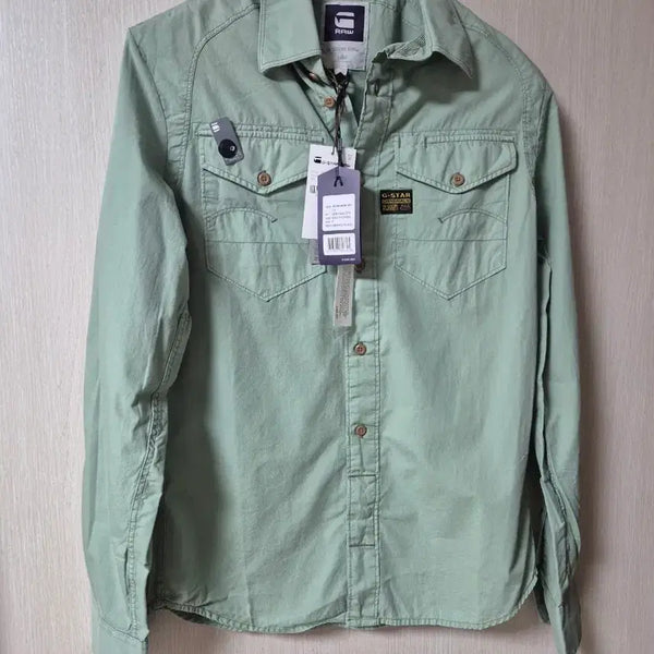 [BUNJANG] G-Star Raw Khaki Military Shirt Jacket S / (새제품) G Star Raw 지스타 로우 카키 밀리터리 셔츠 자켓 S