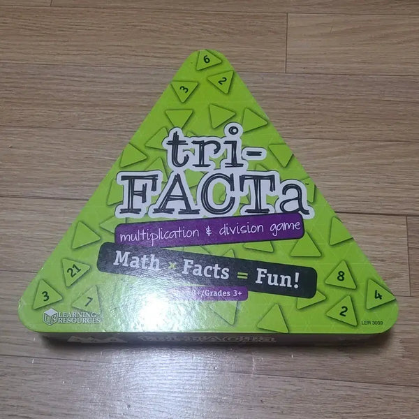 [BUNJANG] Learning Resources Trifecta Math Board Game / 트라이펙타 수학 보드게임