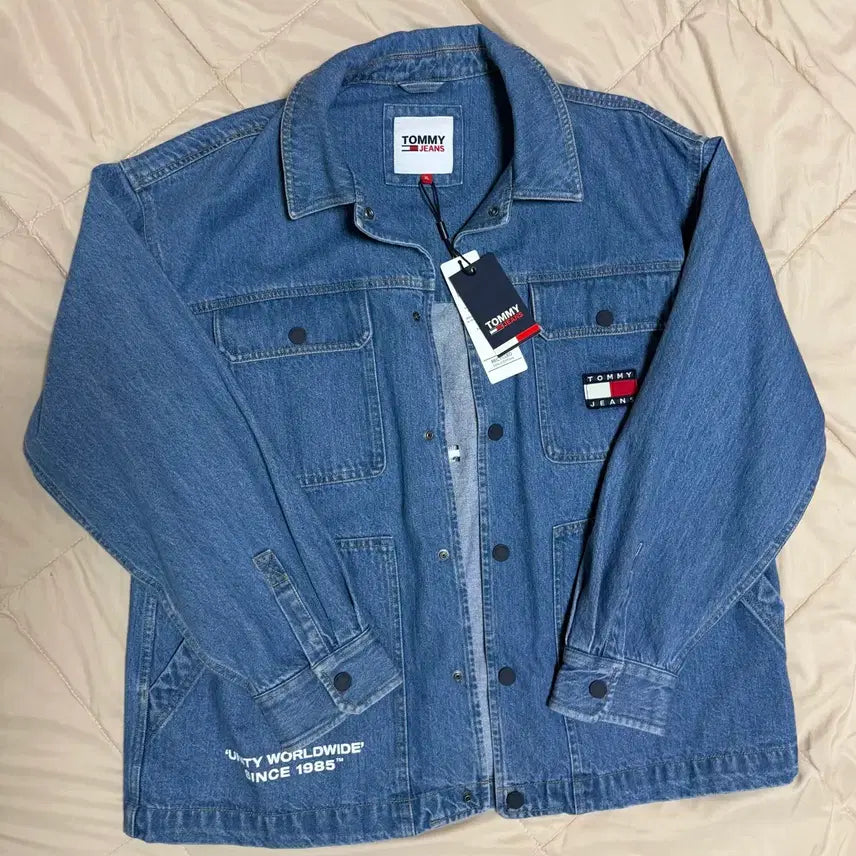 [BUNJANG] Tommy Jeans Denim Trucker Jacket (European Edition) / 타미진스 청자켓 초어자켓 유럽판 미착용