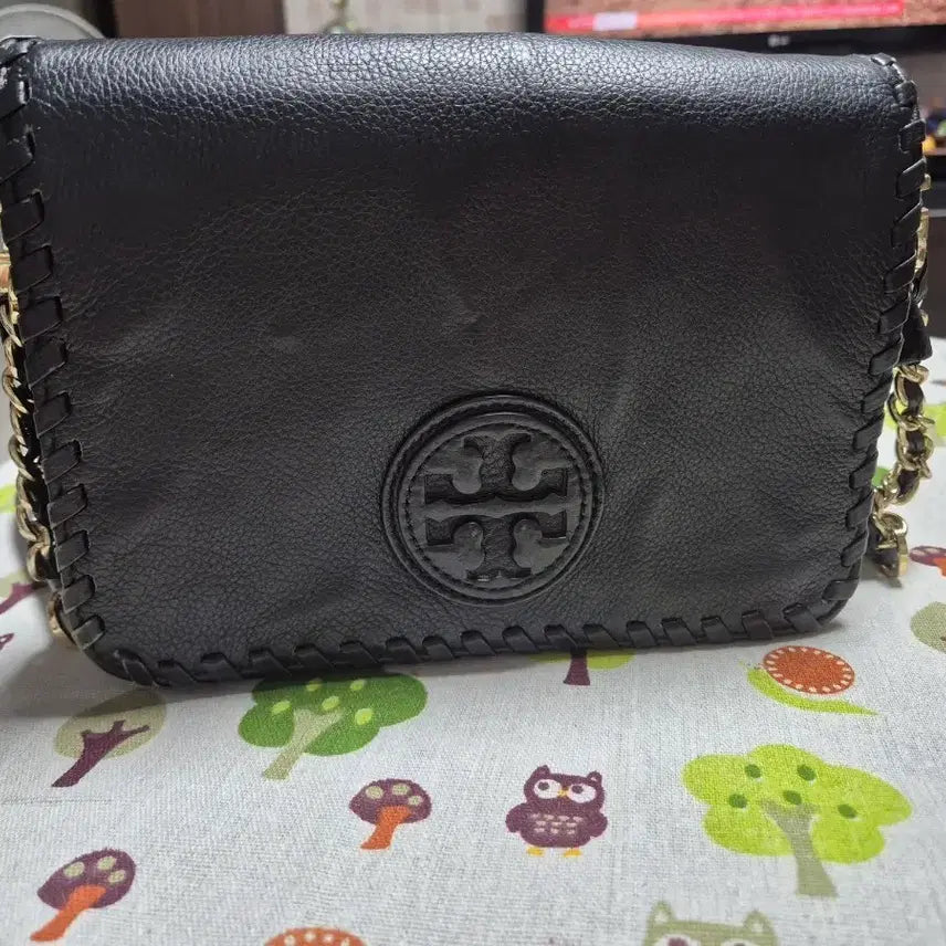 [BUNJANG] Tory Burch Black Chain Shoulder Bag / 토리버치 블랙 체인 숄더백