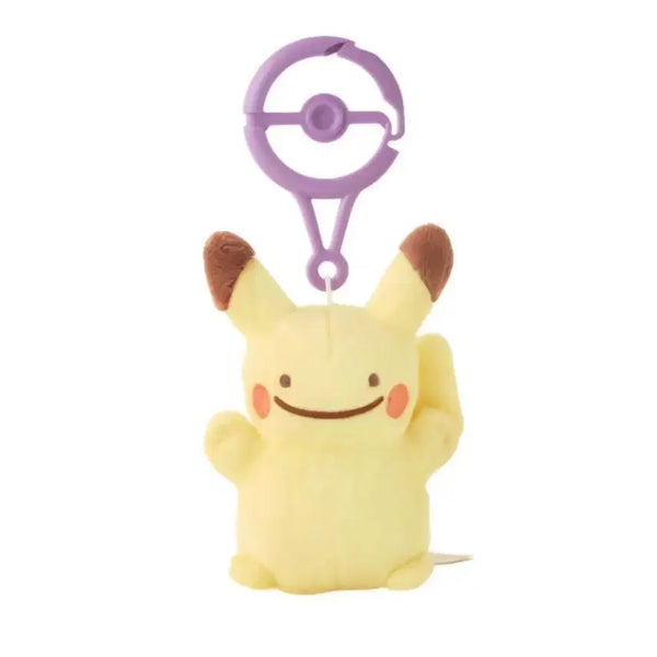 [BUNJANG] Pokemon Metamon Transformed Pikachu Keychain Mascot / 변신 메타몽 마스코트 피카츄 키링