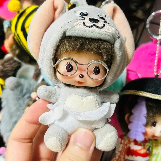 [BUNJANG] Monchhichi Tom and Jerry Baby Chichi Tom Keychain / 몬치치 톰과제리 베비치치 톰 키링