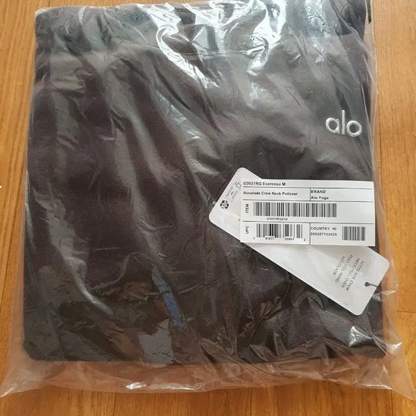 [BUNJANG] Alo Yoga Espresso Oversized Sweatshirt (M) / 알로 요가 에스프레소 M 사이즈 맨투맨 오버핏