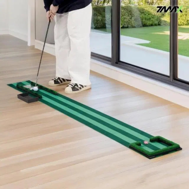 [BUNJANG] T-Max Basic Putt V3 Golf Putting Mat (24x220cm) - Putting Practice Trainer / 티맥스 베이직펏 V3 골프 퍼팅매트 24x220cm 퍼팅연습기 골프...