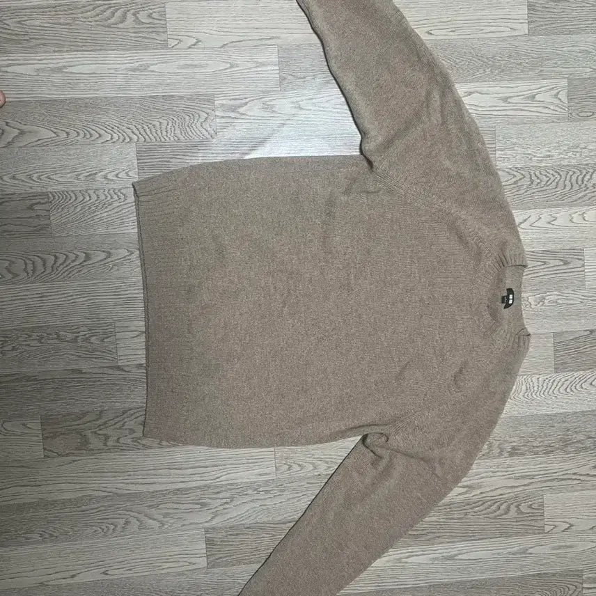 [BUNJANG] Uniqlo Lambswool Knit Beige / 유니클로 램스울 니트 베이지 l 새상품