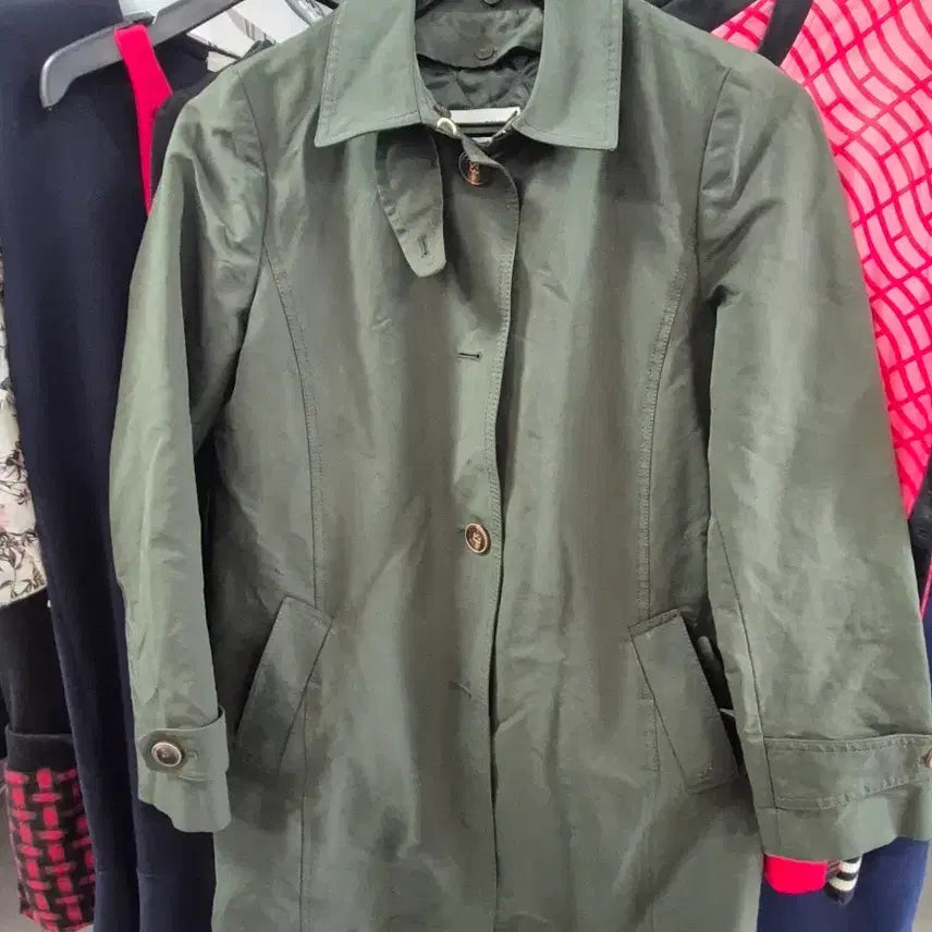 [BUNJANG] Beanpole Women's Khaki Trench Coat / 빈폴 (BEAN POLE)품목: 여성 카키 트렌치 코트