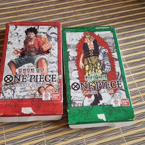 [BUNJANG] One Piece Card Game Start Deck: Straw Hat Pirates & Worst Generation (Unsealed) / 원피스 카드게임 스타트덱 밀짚모자 일당 / 최악의 세대 개봉됨