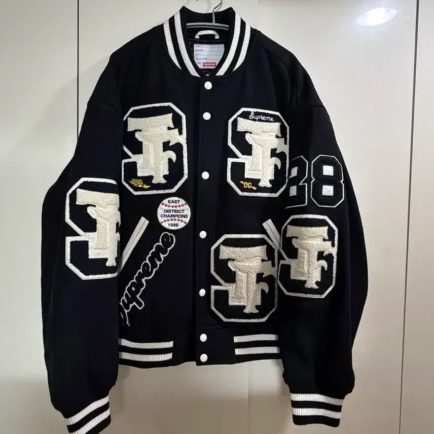 [BUNJANG] Supreme 25FW Drill Team Wool Varsity Jacket / (L) 25fw 슈프림 드릴 팀 울 바시티
