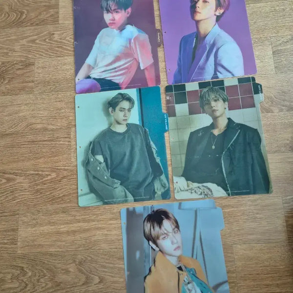 [BUNJANG] EXO Baekhyun Photo Clear File Bundle Set / 엑소 백현 포토 클리어 파일 일괄 10,000원