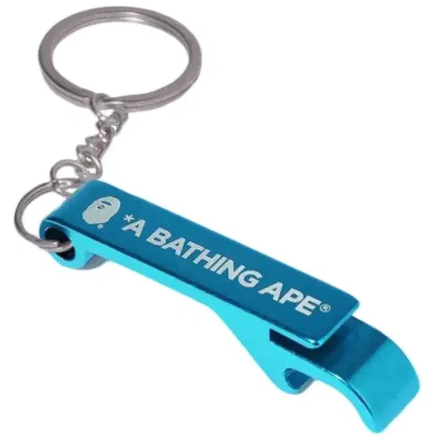 [BUNJANG] BAPE Bottle Opener Keychain Blue / 베이프 보틀 오프너 키체인 블루