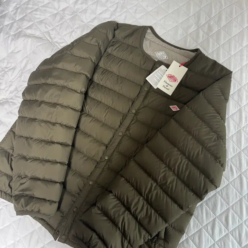 [BUNJANG] Danton Lightweight Down Jacket Olive DT-A0025 / [XL] 단톤 경량 패딩 자켓 올리브 DT-A0025