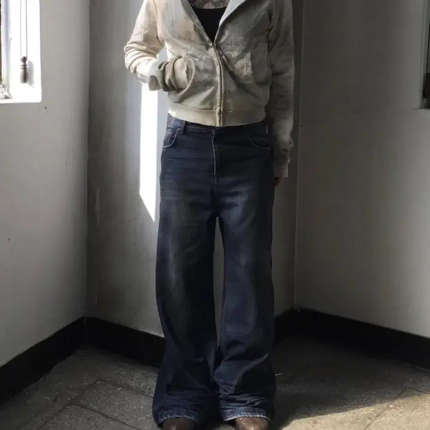 [BUNJANG] Dirty Denim Pants / 225 Dirty Denim Pants