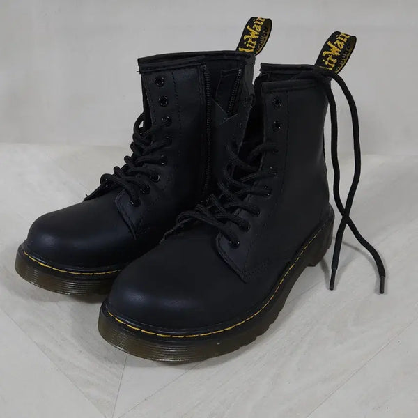 [BUNJANG] Dr. Martens Black 8-Eye Zip Walker Boots / 닥터마틴 [210mm/발작은사람] 블랙 8홀 지퍼 워커 부츠