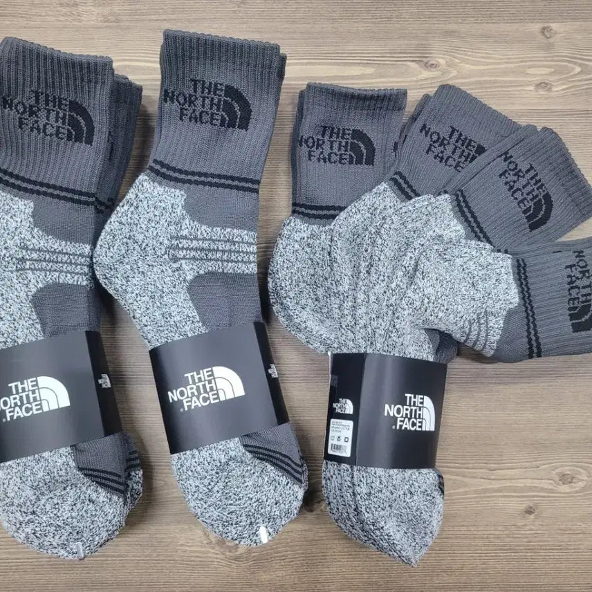 [BUNJANG] Men's Hiking Socks Grey 12 Pairs / 남자 등산양말 그레이 12켤레