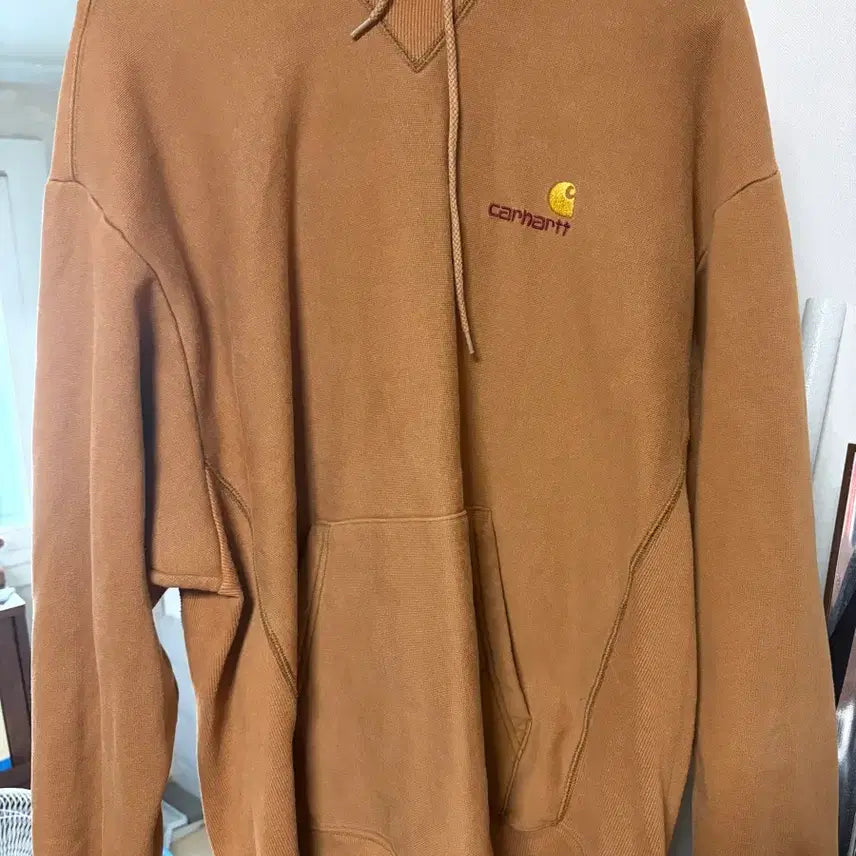 [BUNJANG] Carhartt WIP Hooded Sweatshirt Brown / 칼하트wip 후드티 브라운