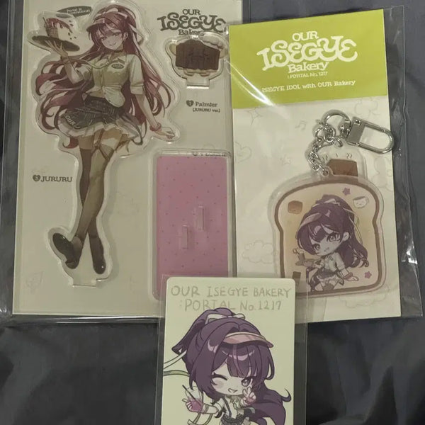 [BUNJANG] Ishworld Idol & Our Bakery Collaboration Jururu Set / 이세계아이돌&아우어베이커리 콜라보 주르르 세트